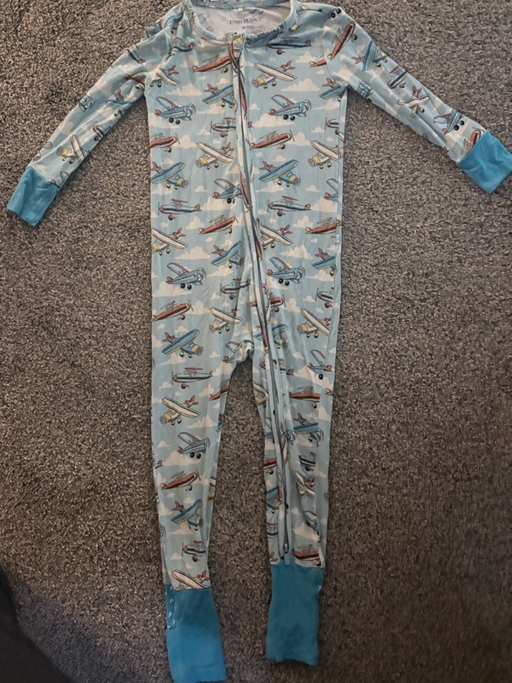 Boys Posh Peanut footie pajama lot - Picture 4 of 9